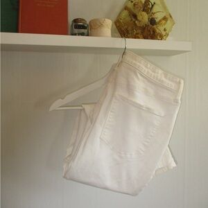 Roolee Women's Wide Leg Jeans in Cream